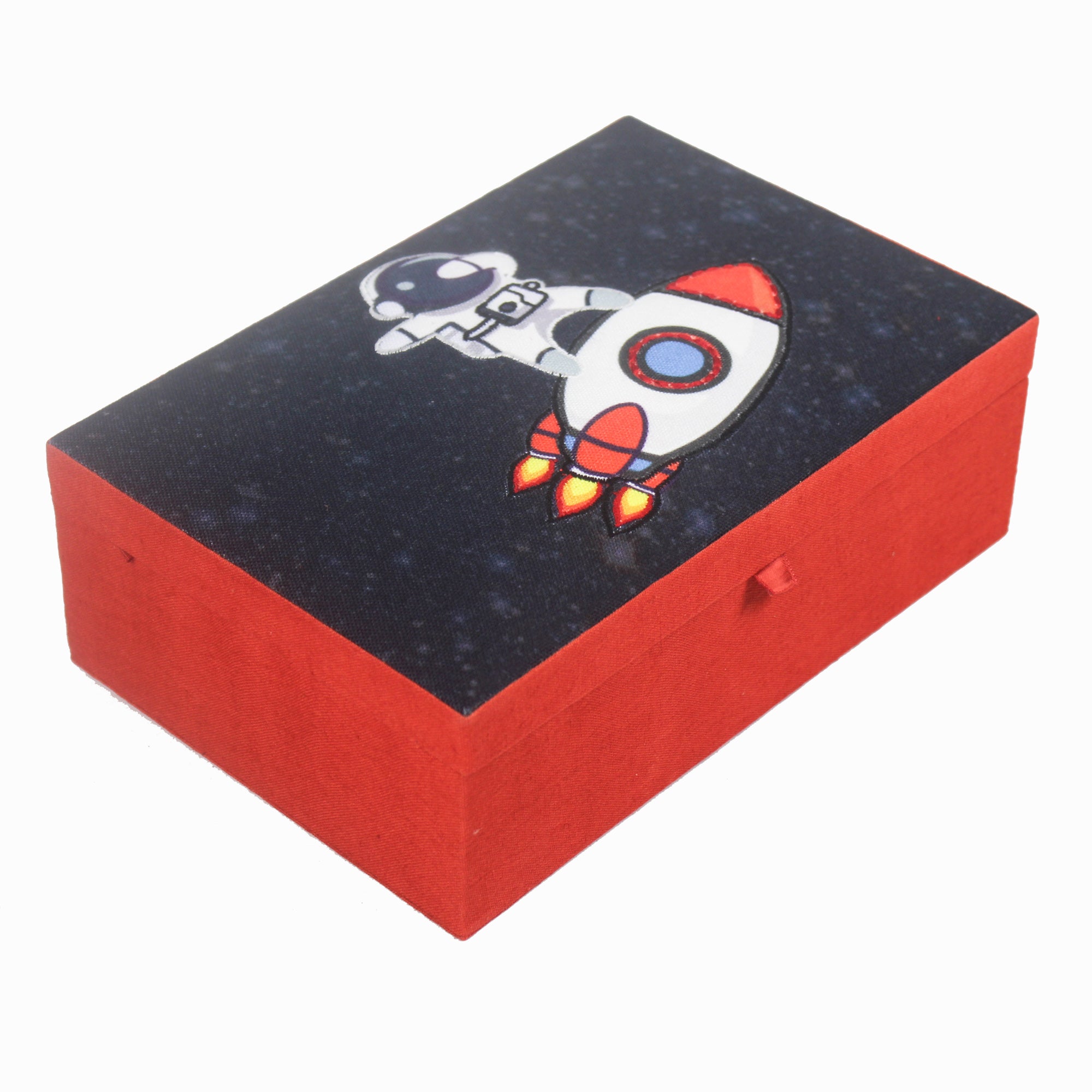 Astronaut Design Storage Box for Kids (Size-9x6x3 Inch)